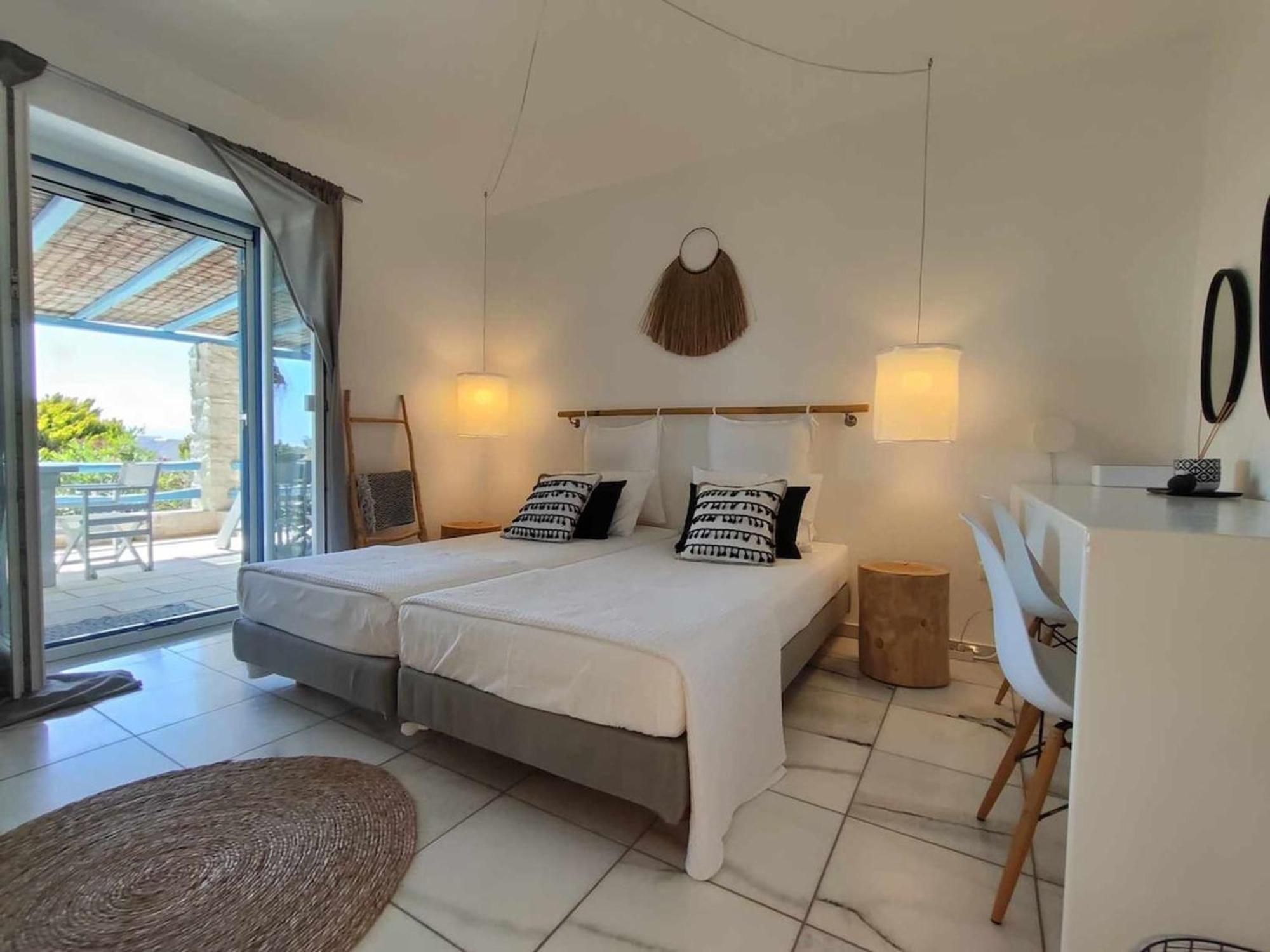 Island Magic - Seaview Villa With Jacuzzi Pool 安倍拉斯 外观 照片